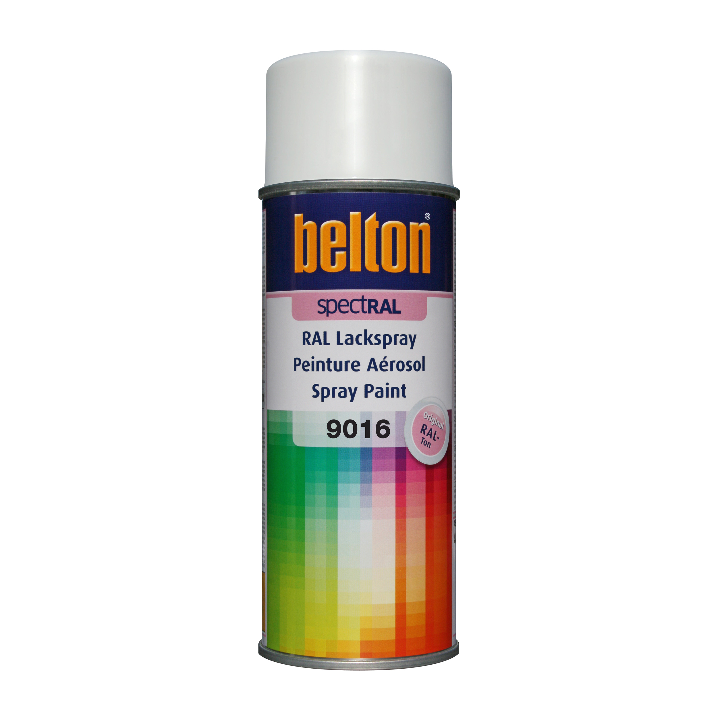 Belton Sprayfärg Trafikvit RAL 9016 400 ML - 2