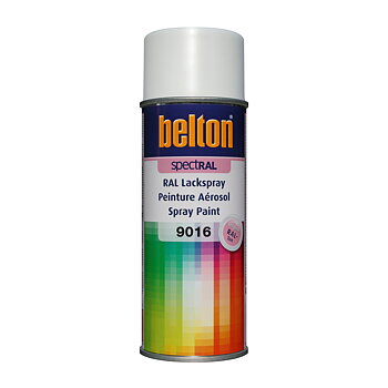 Belton Sprayfärg Trafikvit RAL 9016 400 ML