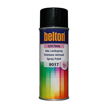 Belton Sprayfärg Trafiksvart RAL 9017 400 ML