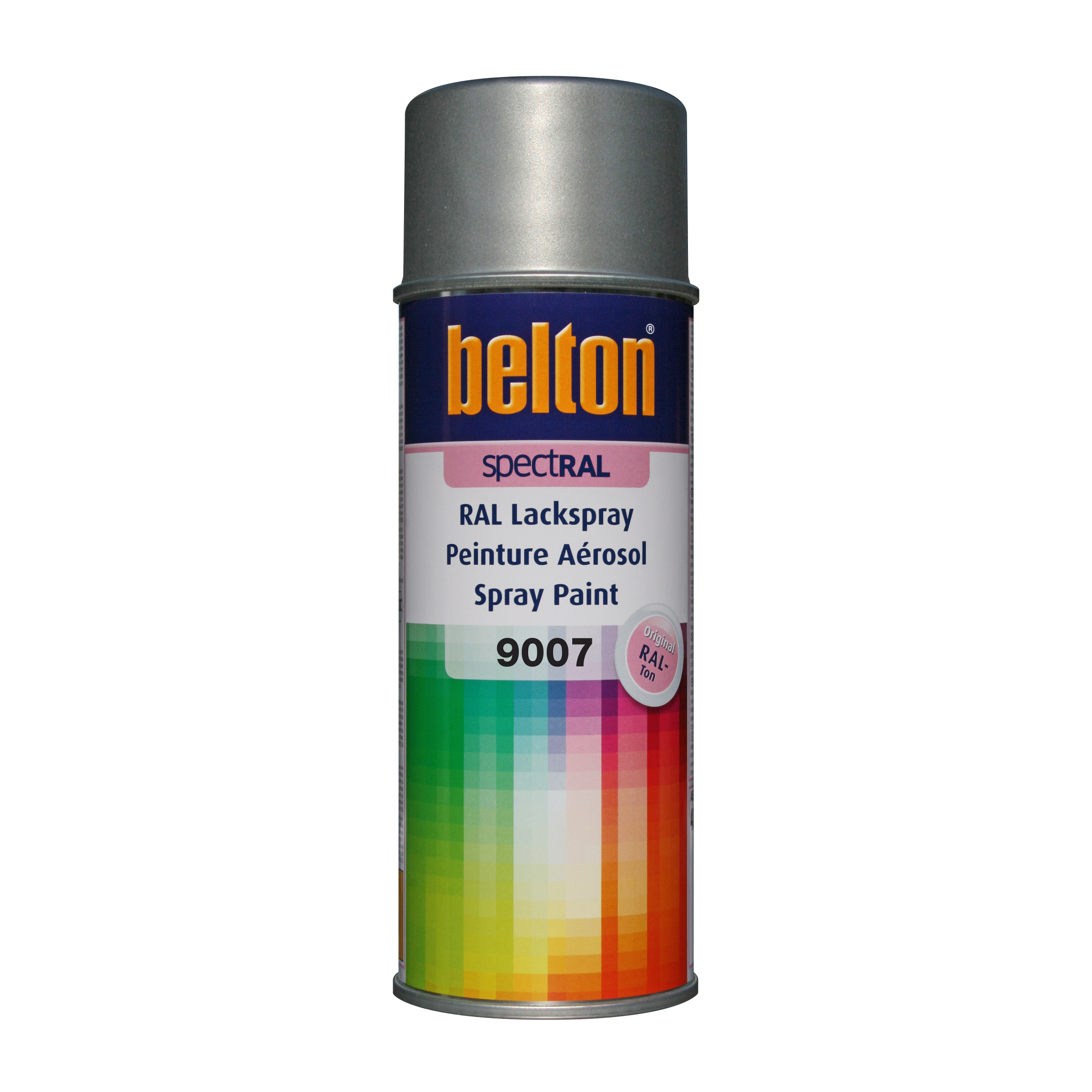 Belton Sprayfärg Gråaluminiu RAL 9007 400 ML - 2