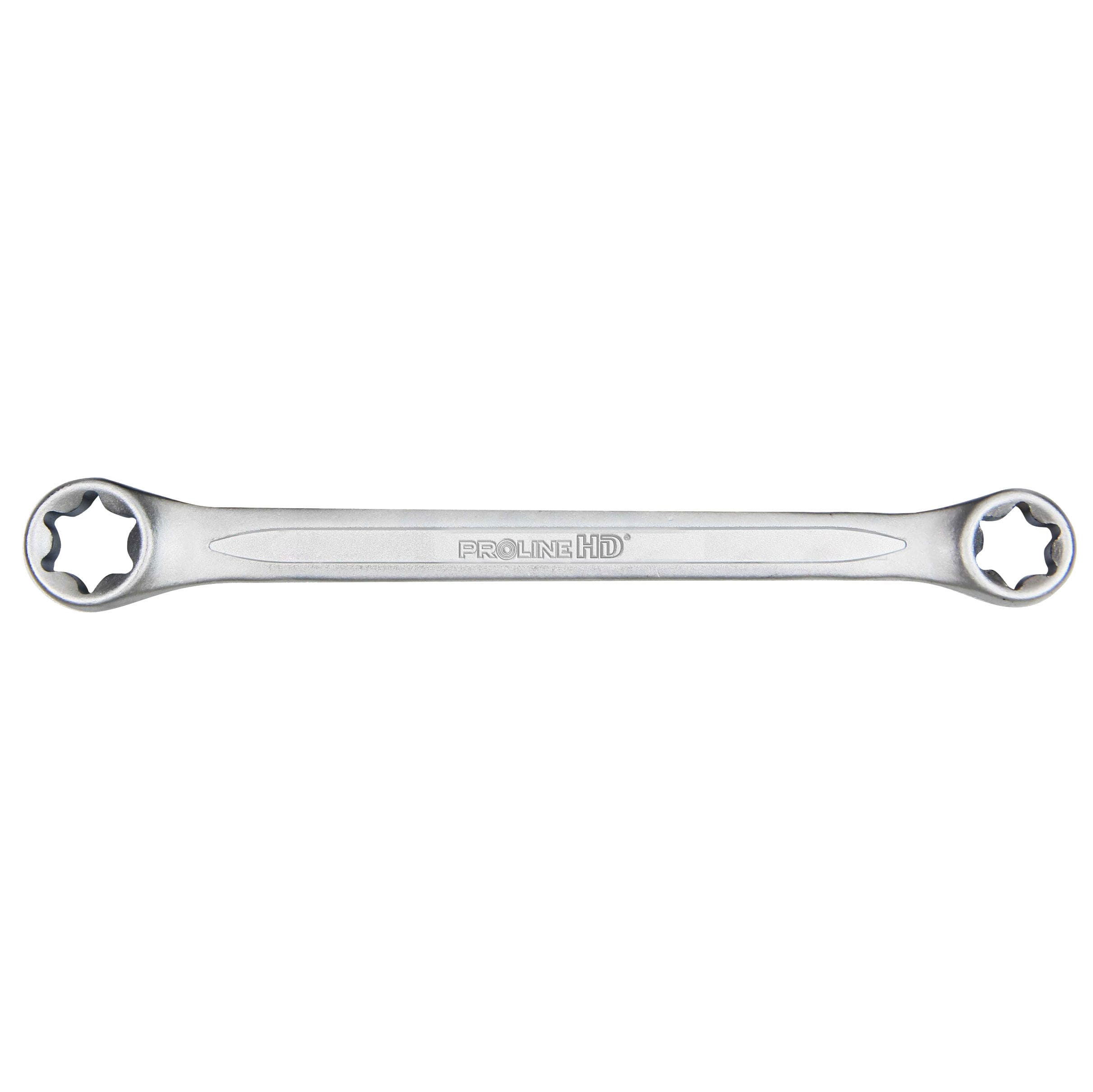 PROLINE TOOLS HD Ringnyckel TORX Gjutjärn Kromad, E6xE8 till E20xE24, PROLINE HD (Torx storlek dubbelsidig (E) : E6xE8) - 3