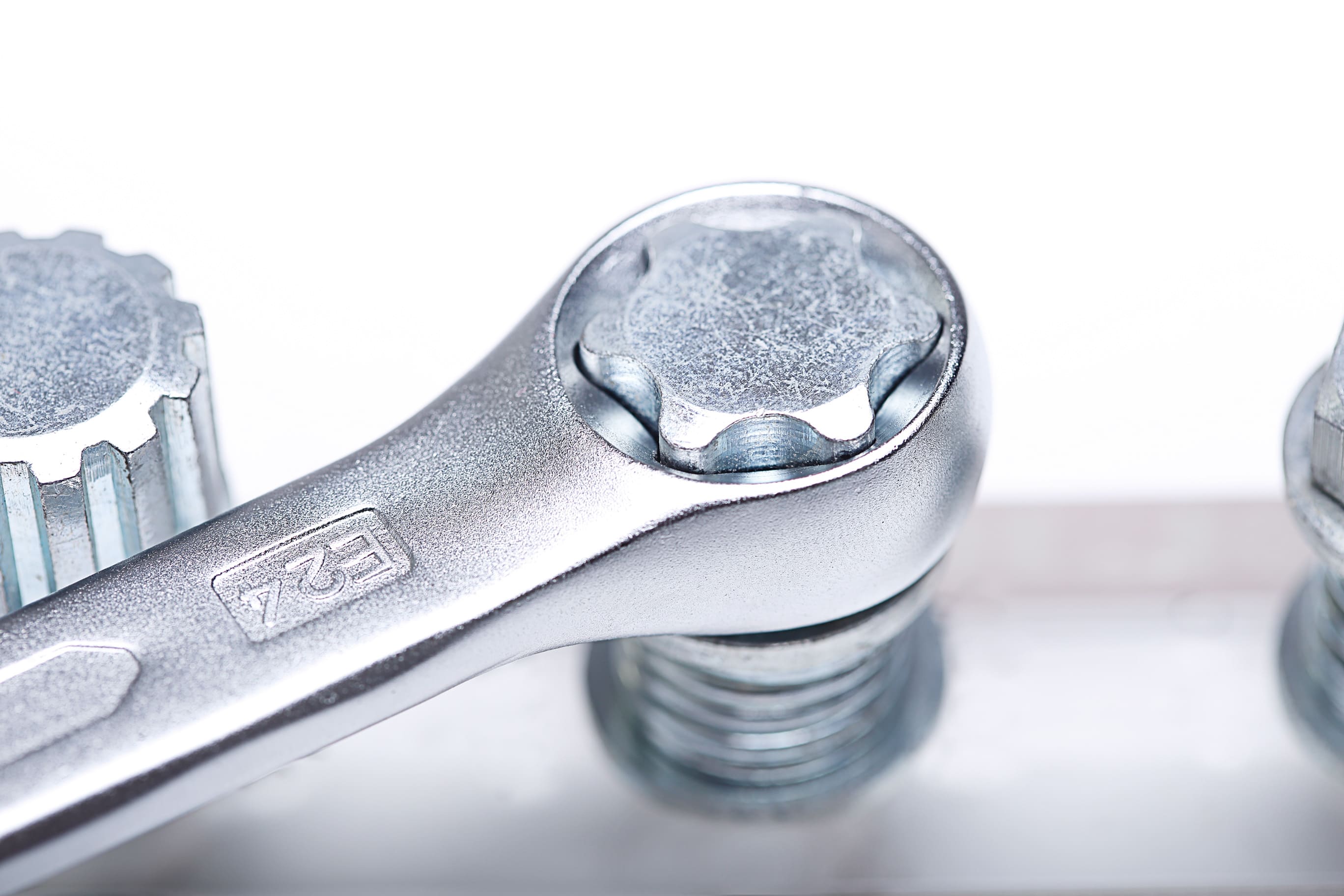 PROLINE TOOLS HD Ringnyckel TORX Gjutjärn Kromad, E6xE8 till E20xE24, PROLINE HD (Torx storlek dubbelsidig (E) : E6xE8) - 2