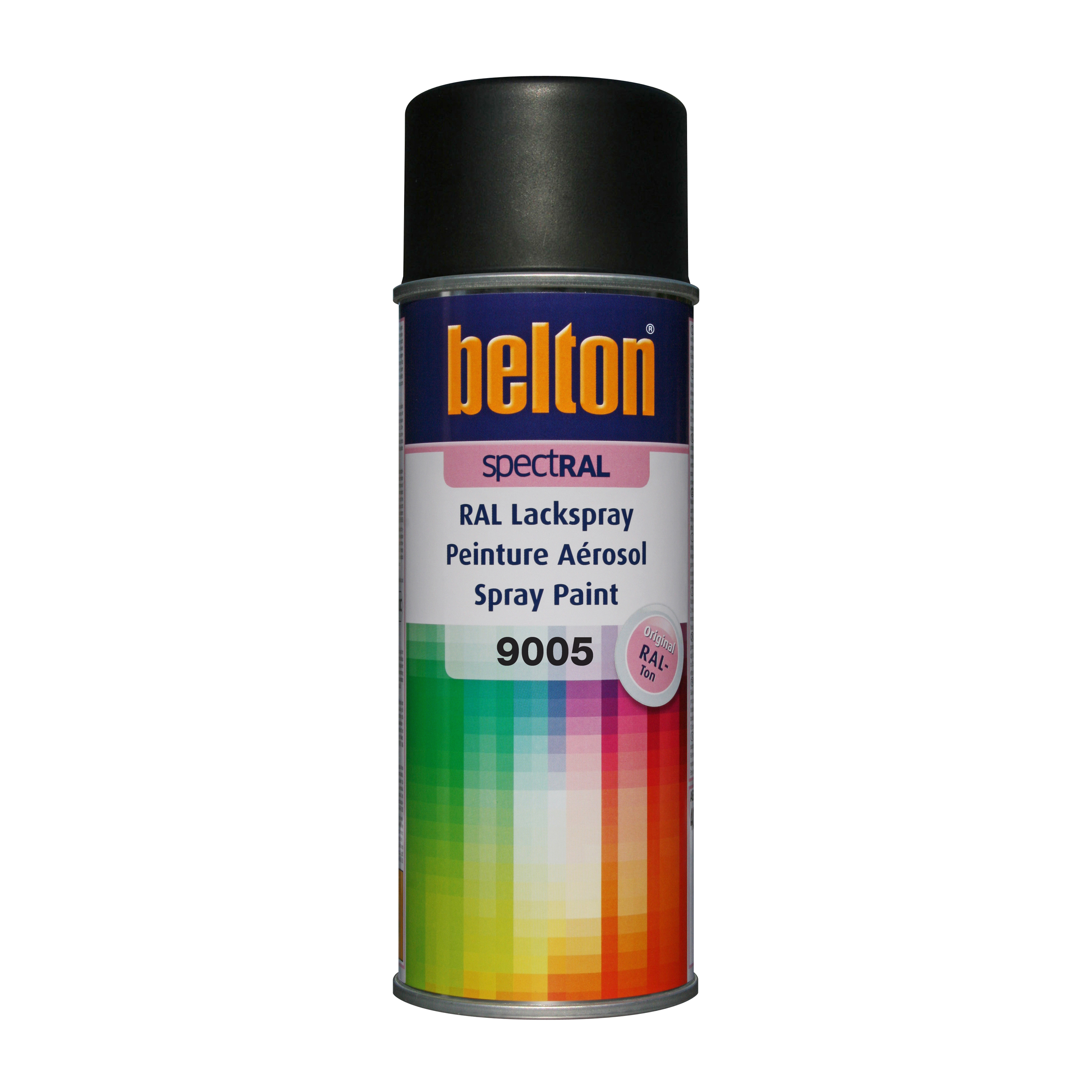 Belton Sprayfärg Matt Svart RAL 9005 400 ML - 2