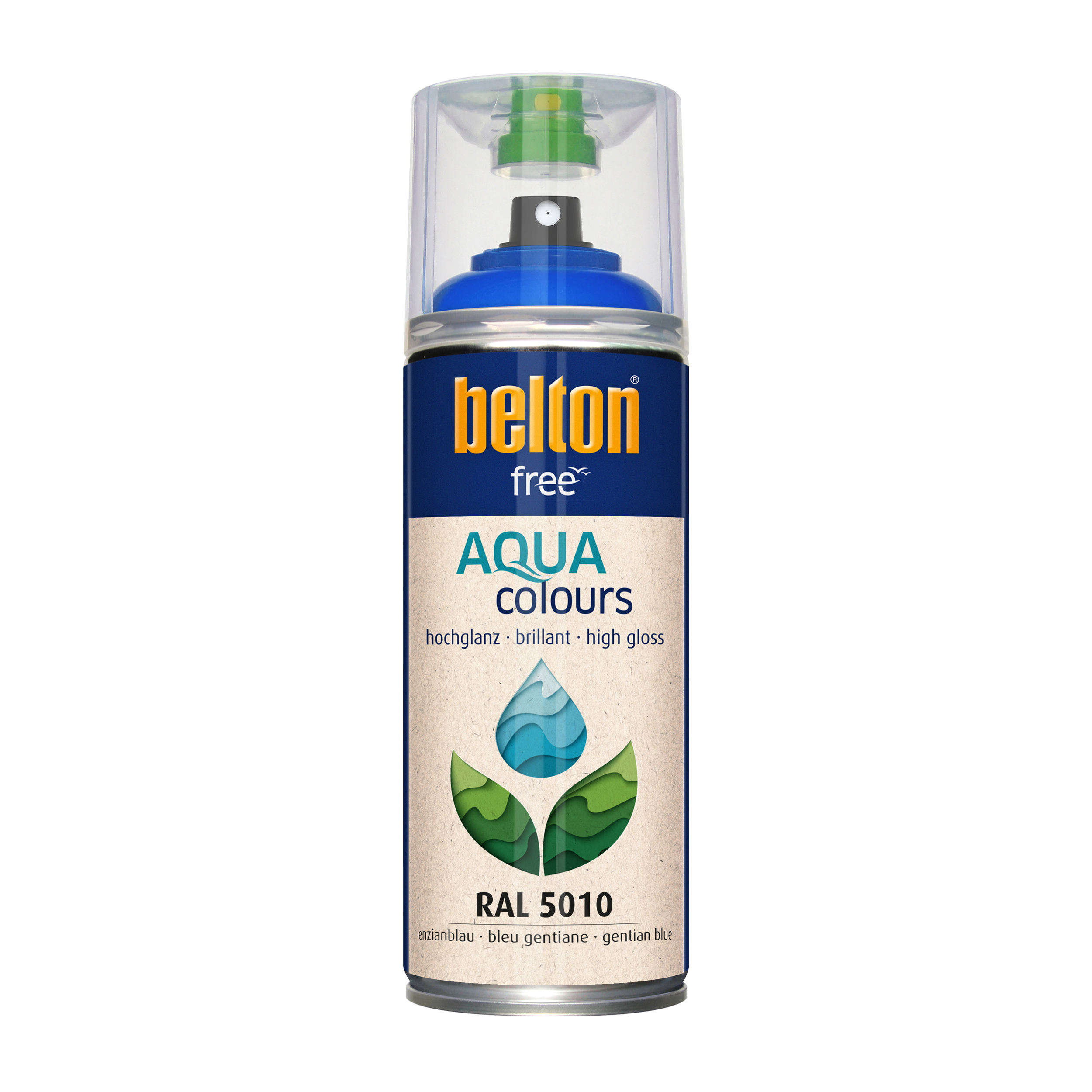 Belton Free Blank Gentianablå RAL 5010 400 ML - 2