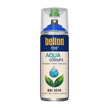 Belton Free Blank Gentianablå RAL 5010 400 ML