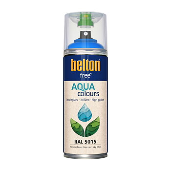 Belton Free Blank Himmelsblå RAL 5015 400 ML