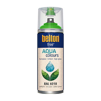 Belton Free Blank Gulgrön RAL 6018 400 ML