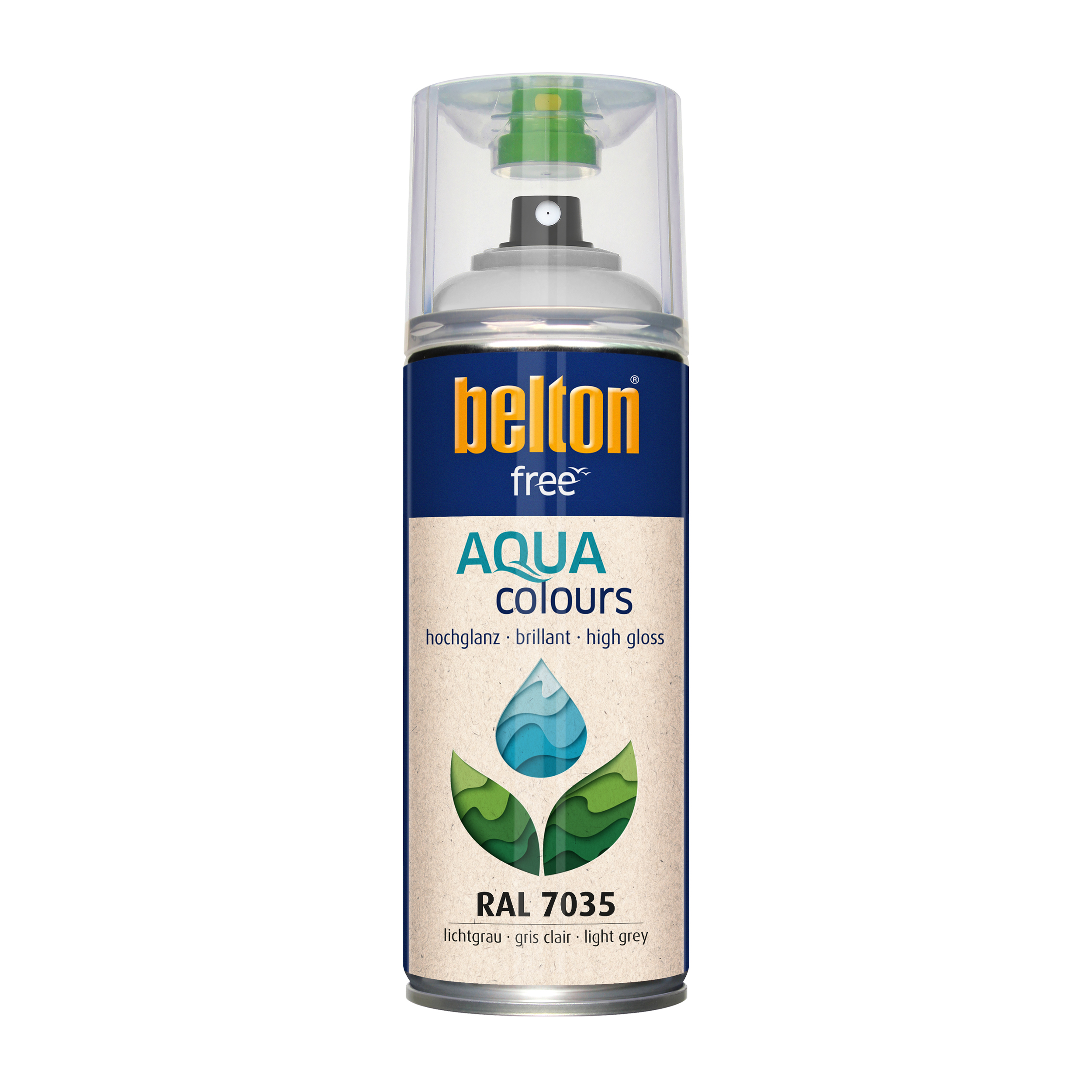 Belton Free Blank Ljusgrå RAL 7035 400 ML - 2