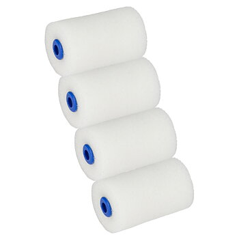 PROLINE TOOLS Handtag FI6 mm och Roller Sleeve Moltopren 35 x 5, 4-pack, Proline