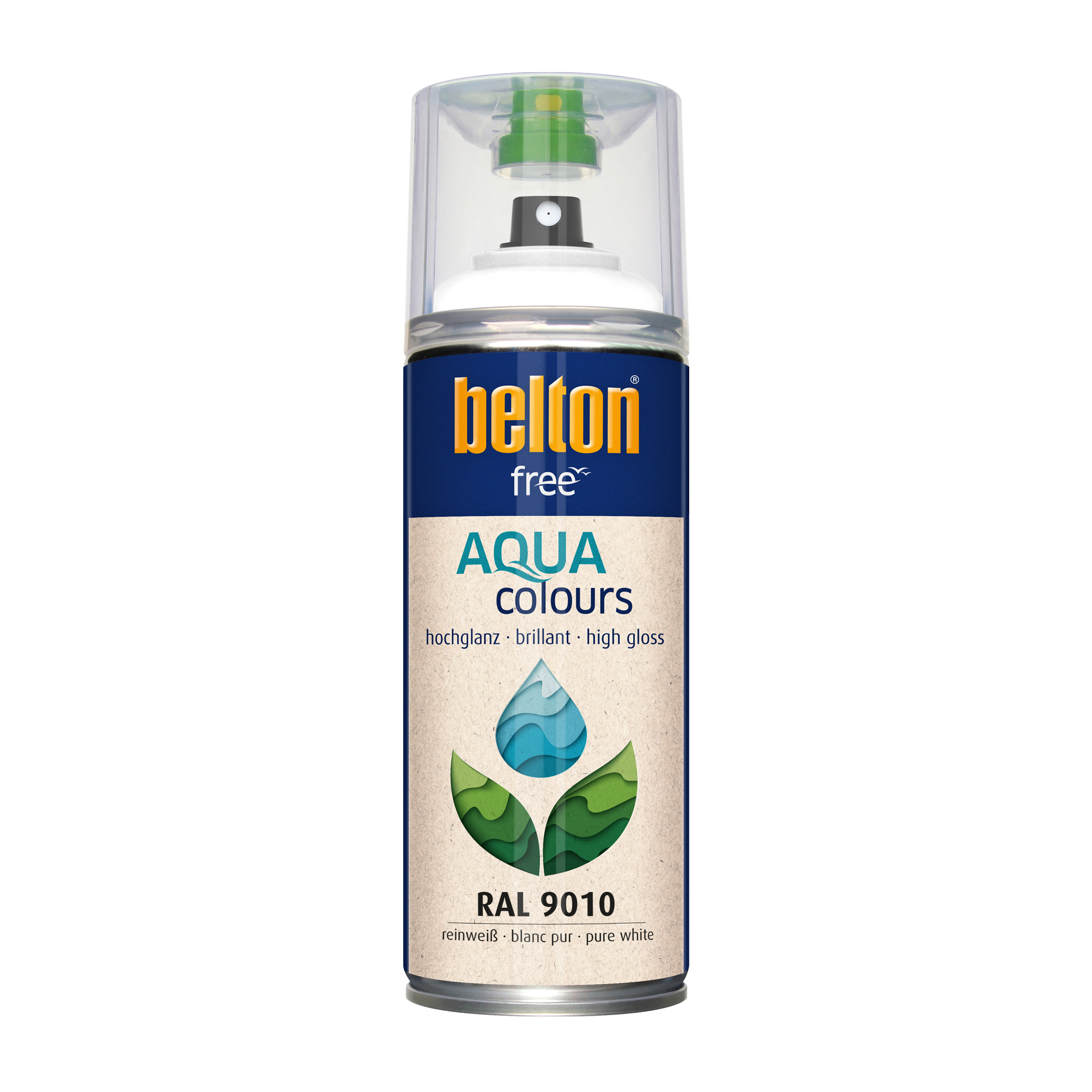 Belton Free Blank Vit RAL 9010 400 ML - 2