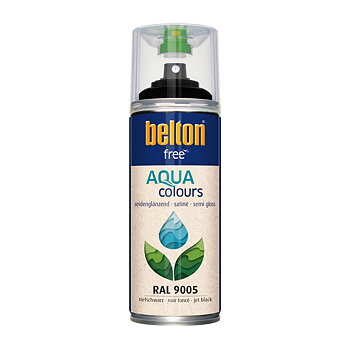 Belton Free Halvblank Svart RAL 9005 400 ML