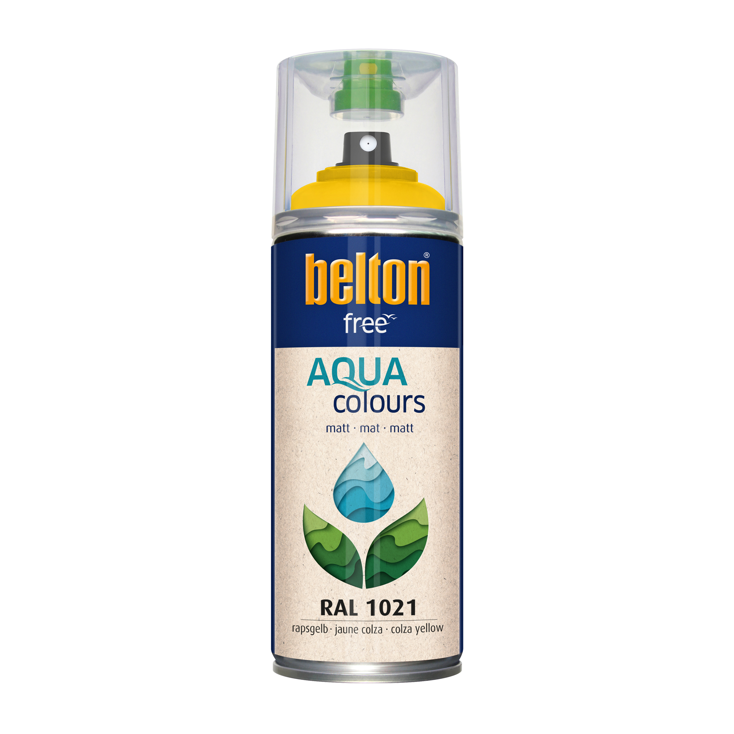 Belton Free Matt Rapsgul RAL 1021 400 ML - 2