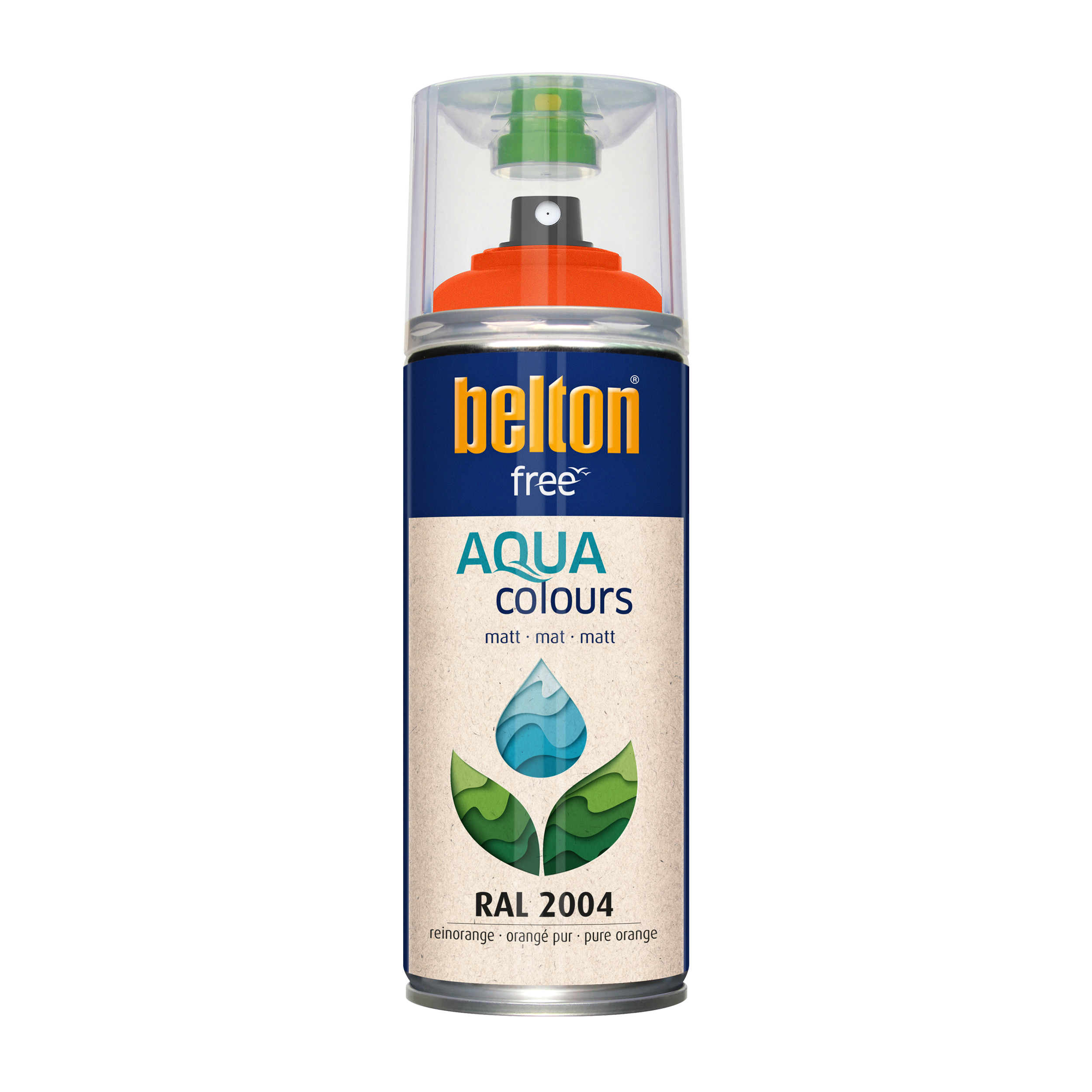 Belton Free Matt Orange RAL 2004 400 ML - 2