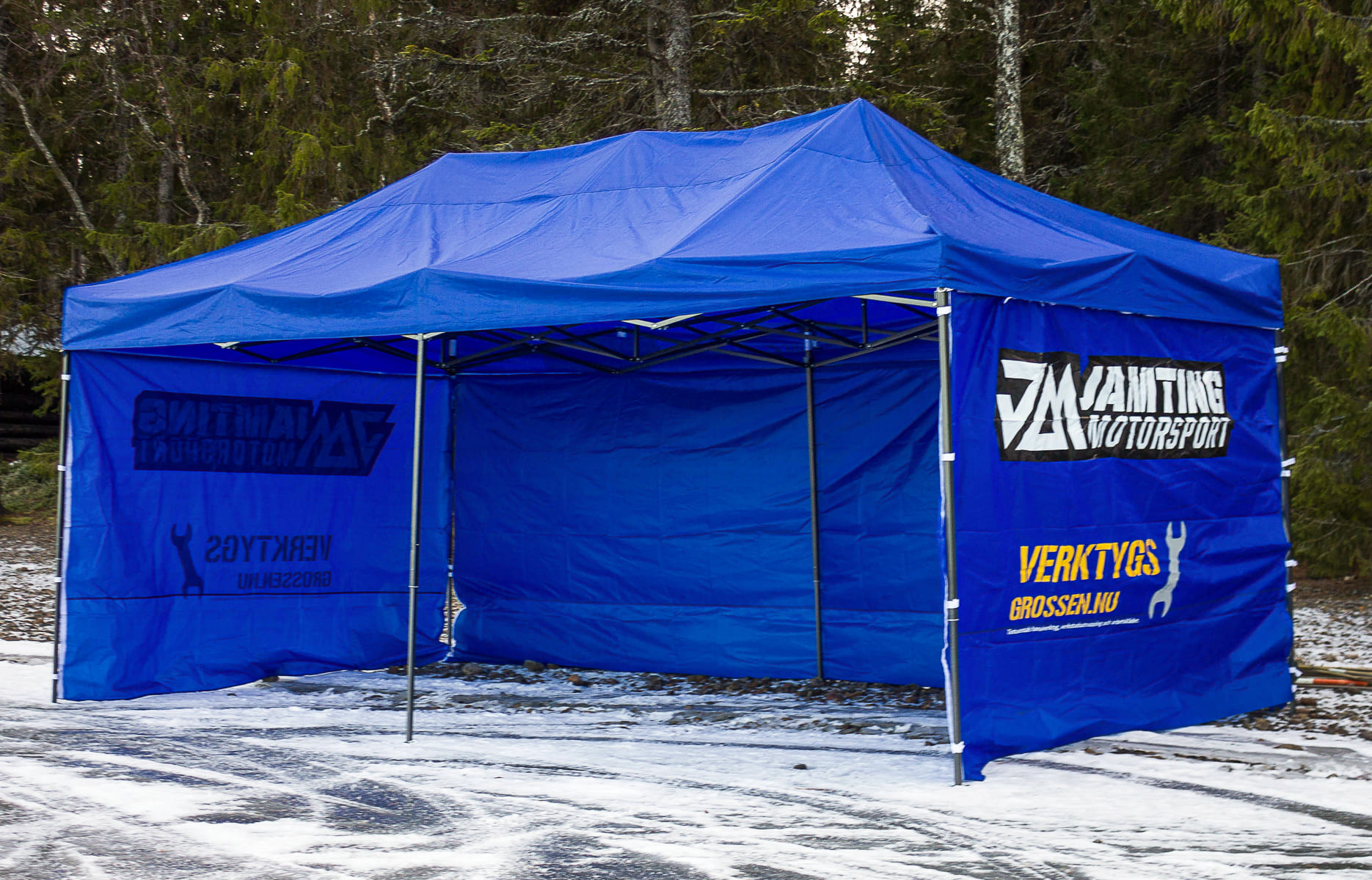 NAMAXA Eget reklamtryck på pop up tält - c:a 1 x 1meter - 2