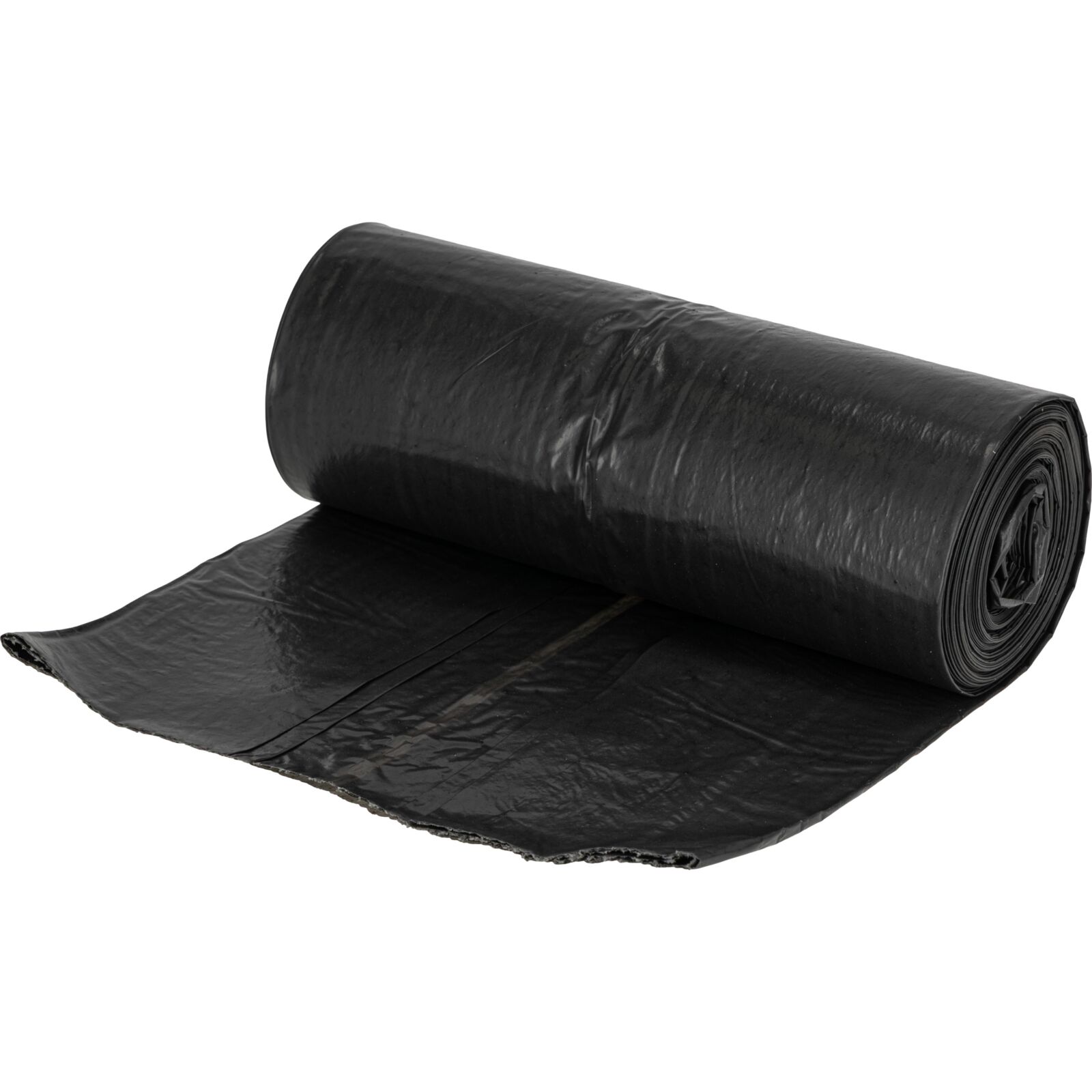 PROLINE TOOLS Sopsäckar 120L, LDPE, Svart, 10st per rulle, Proline - 6