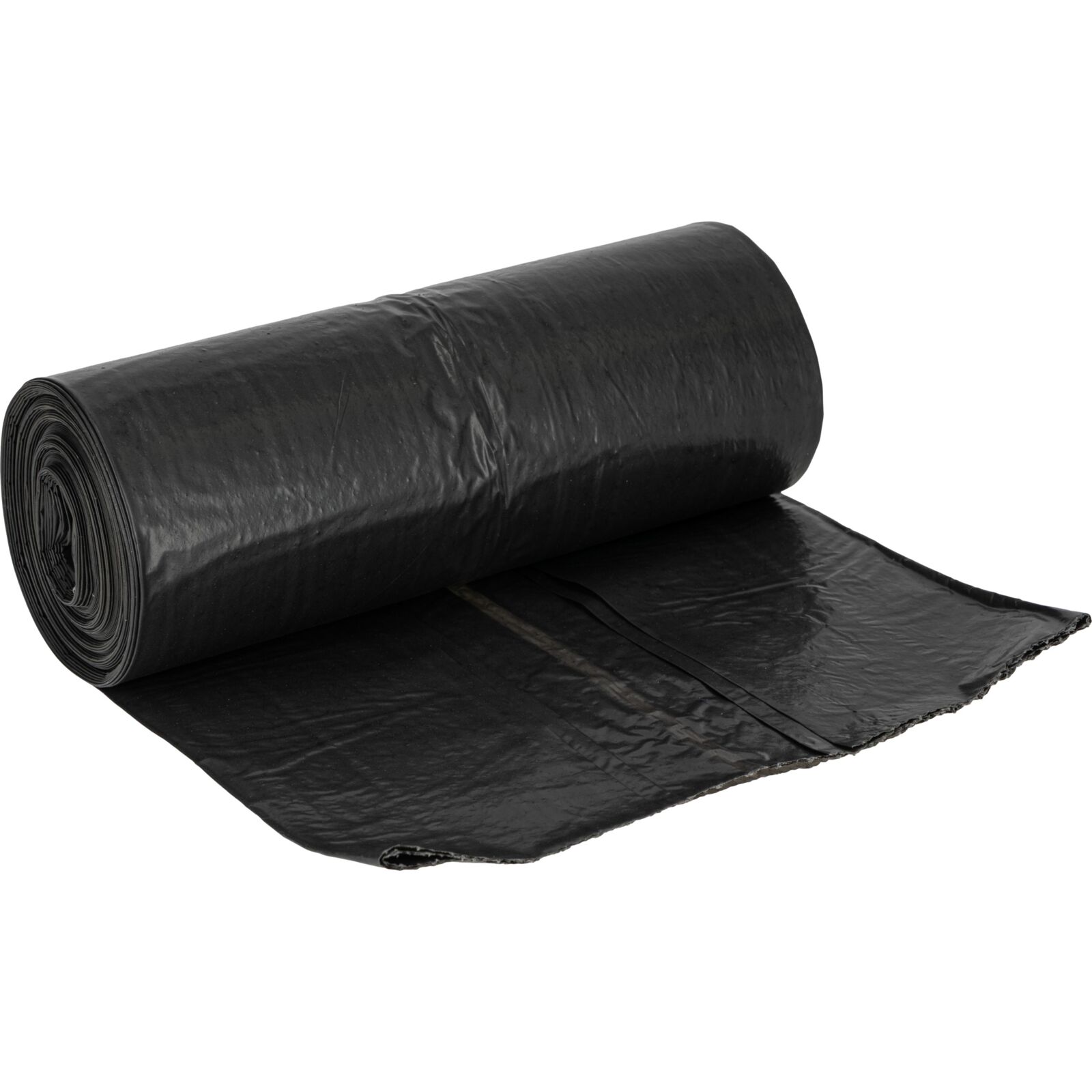 PROLINE TOOLS Sopsäckar 120L, LDPE, Svart, 10st per rulle, Proline - 5