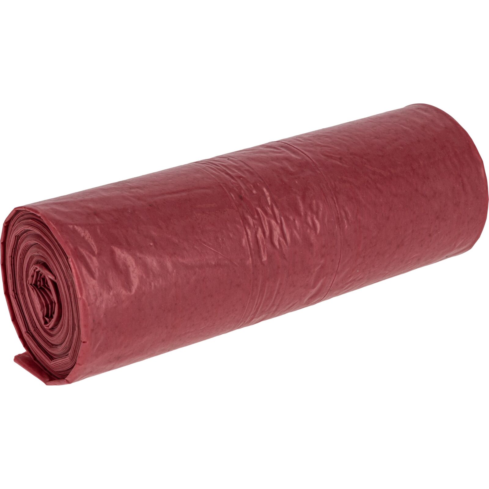 PROLINE TOOLS Sopsäckar 120L, LDPE, Röd, 10st per rulle, Proline - 2
