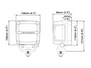 Arbetslampa Scorpius PRO 4000 WARM WideFlood TT – 4 st