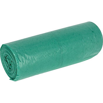 PROLINE TOOLS Sopsäckar 120L, LDPE Grön 10st. per rulle, 8-pack, Proline