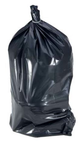 PROLINE TOOLS Grussäck 80L, 10st. per rulle, Tålig LDPE-plast, Proline