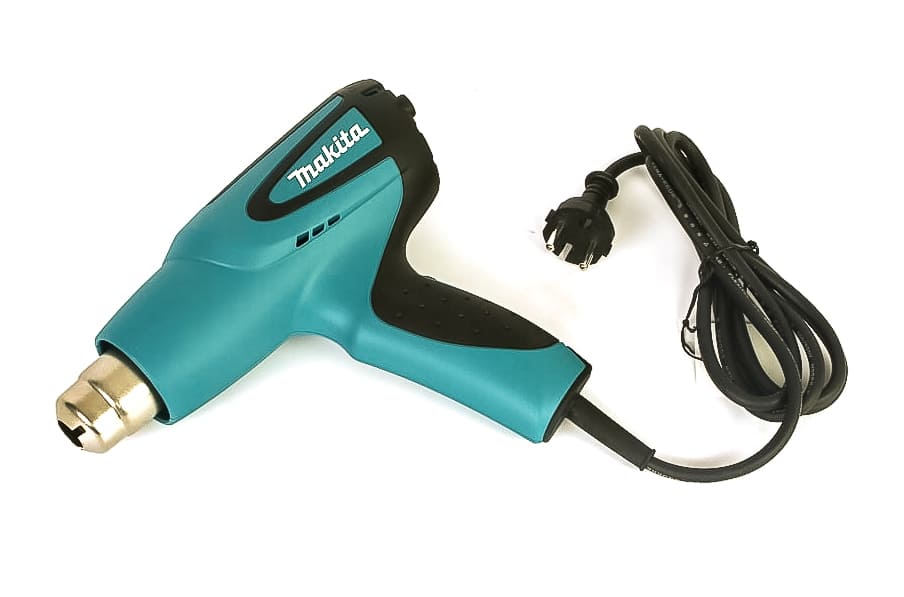 Varmluftspistol 1600W, komplett kit med väska och tillbehör, MAKITA HG5012K - 2