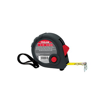 PROLINE TOOLS Måttband 3m/16 mm, Nylon, Gummibelagd, Magnetisk, Proline