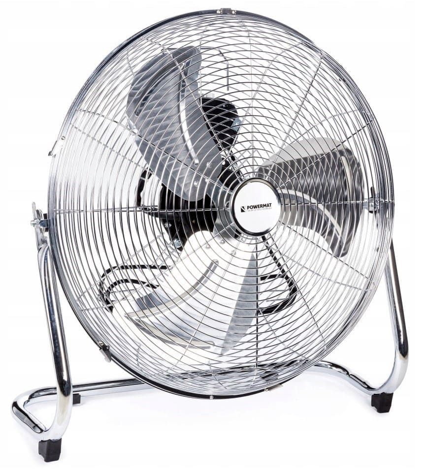 POWERMAT Stor kraftfull fläkt 45 cm (18) 100W, golvmodell