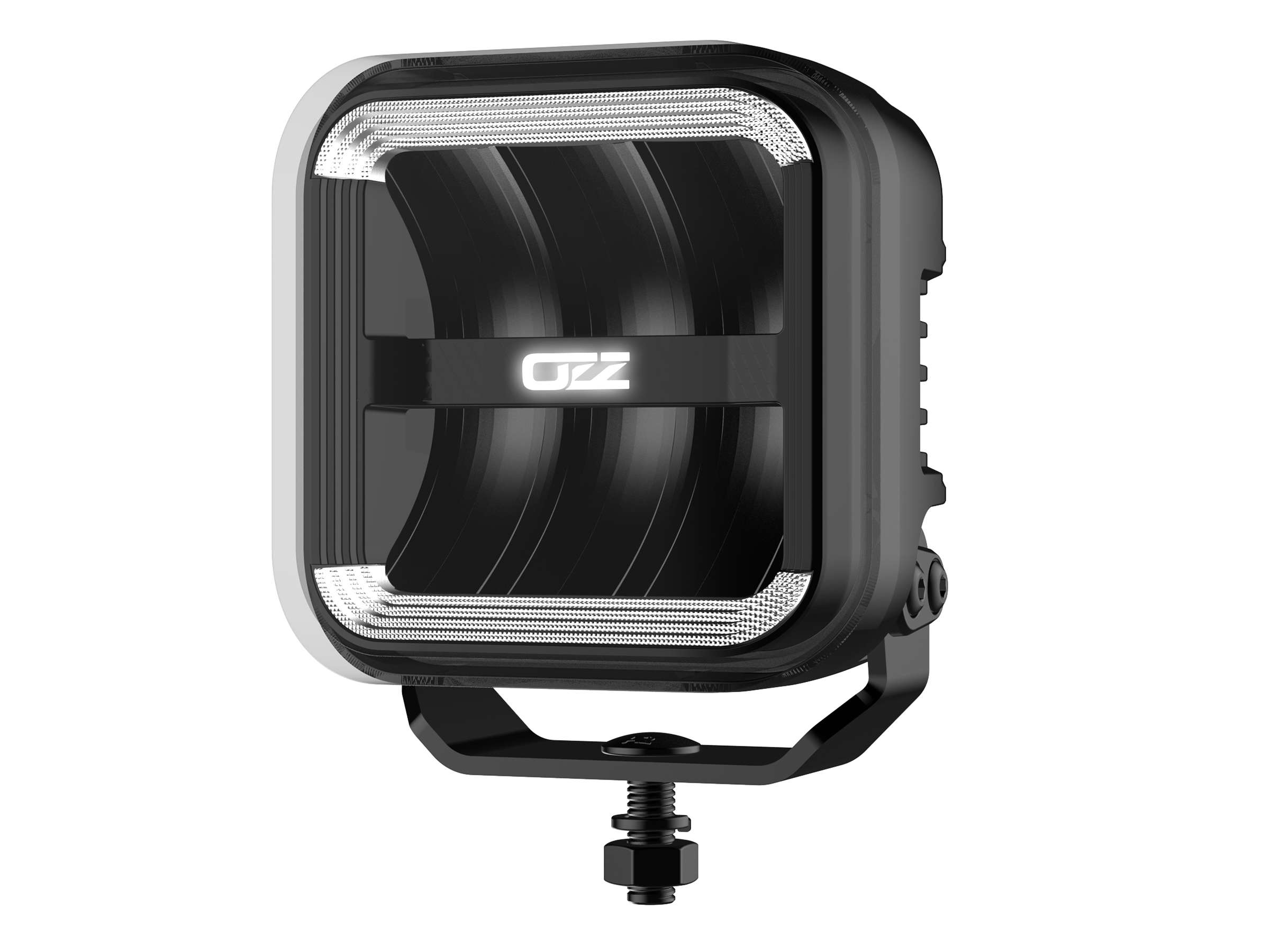 OZZ SQR 5" Square extraljus - Black – 12 st - 2