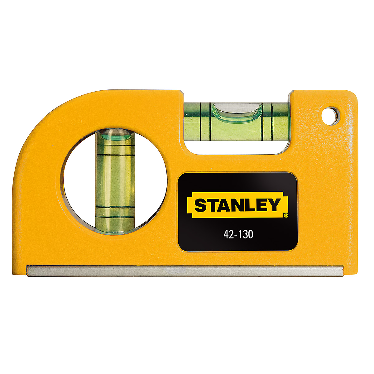 Stanley Vattenpass, fickmodell 87 mm, magnetiskt, horizontell och verktikal, Stanely - 2