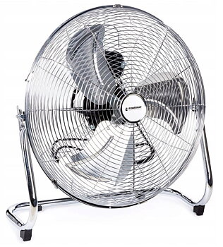 Stor kraftfull fläkt 100W, golvmodell, 45 cm (18), Clatronic