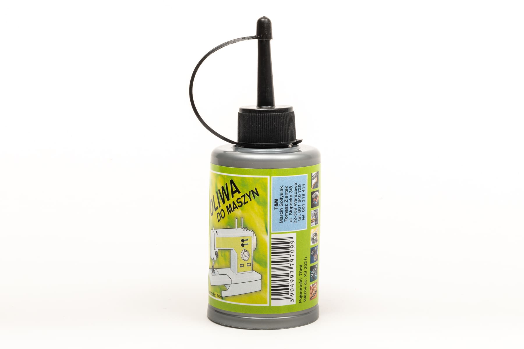 Symaskinsolja, olja för maskiner och verktyg, gängolja, 70 ml Proline - 3