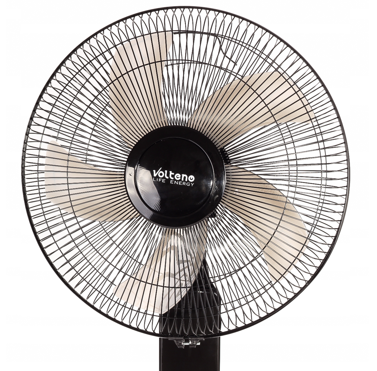 Övriga 3 Golvfläkt med fjärr, tyst och stabil, 3 hastigheter, teleskopfot, 39 cm 50W 125 cm hög Volteno - 4