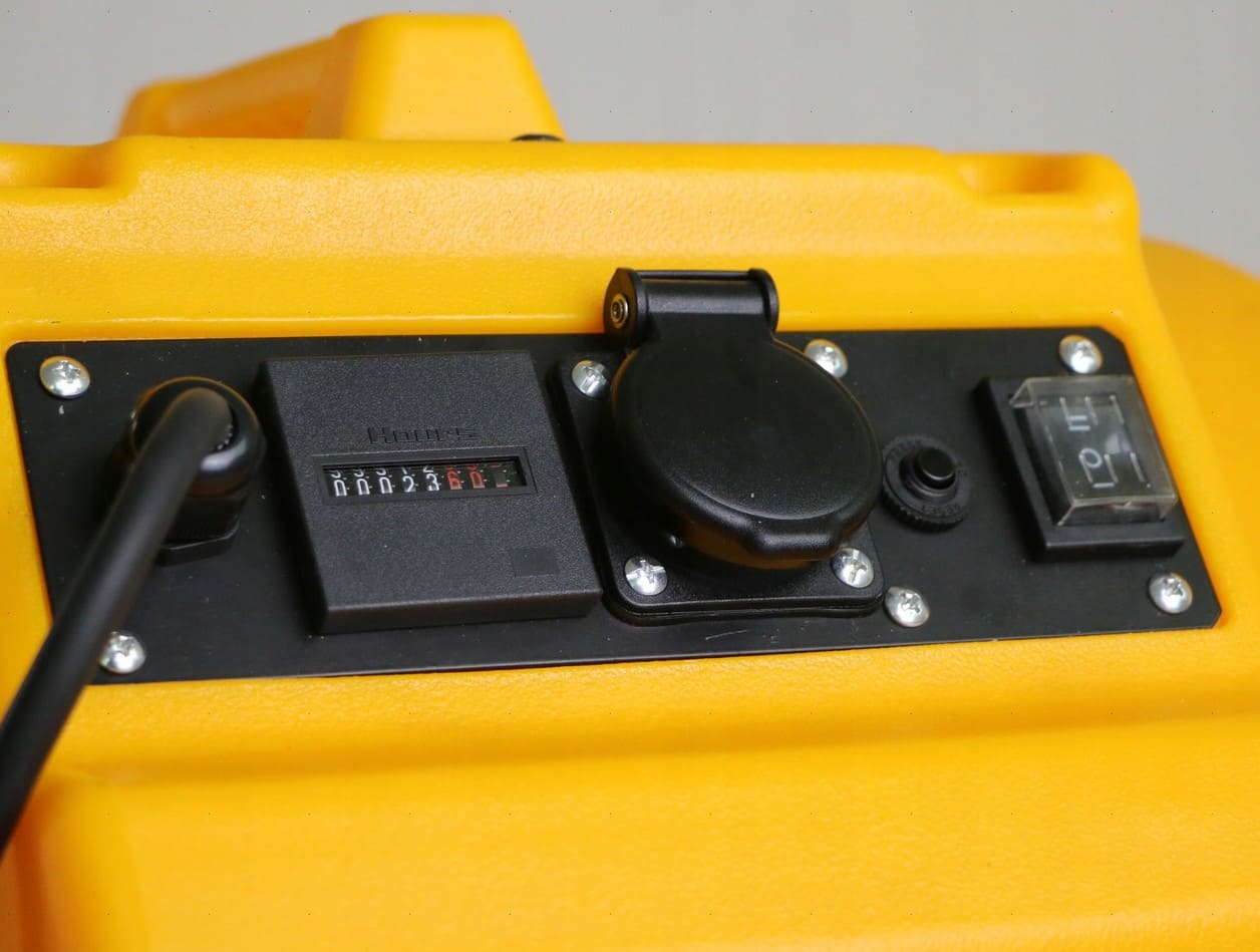Industrifläkt Rörmodell 40 cm, 6450 m³/h, 285W, IP44, Bärbar, Master - 3