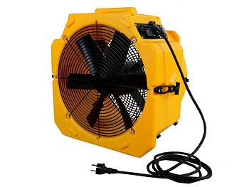Industrifläkt Rörmodell 40 cm, 6450 m³/h, 285W, IP44, Bärbar, Master