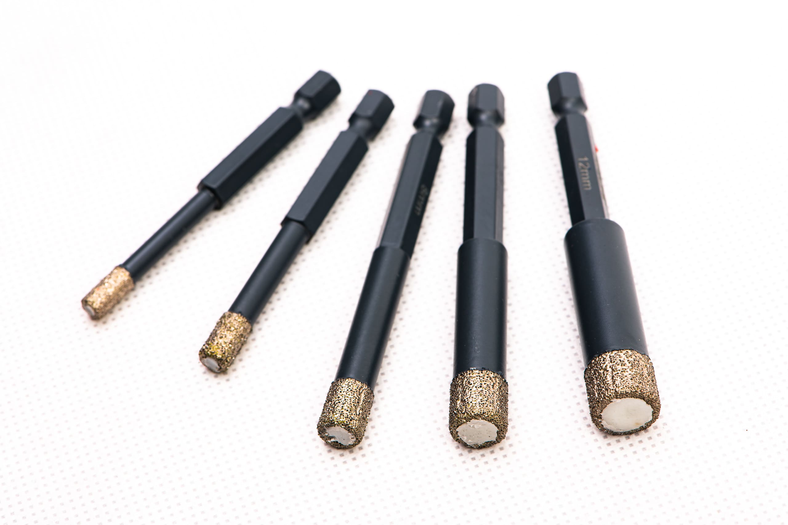 PROLINE TOOLS Hålsåg diamant 5-12 mm, sats 5 st, 1/4, Proline - 3