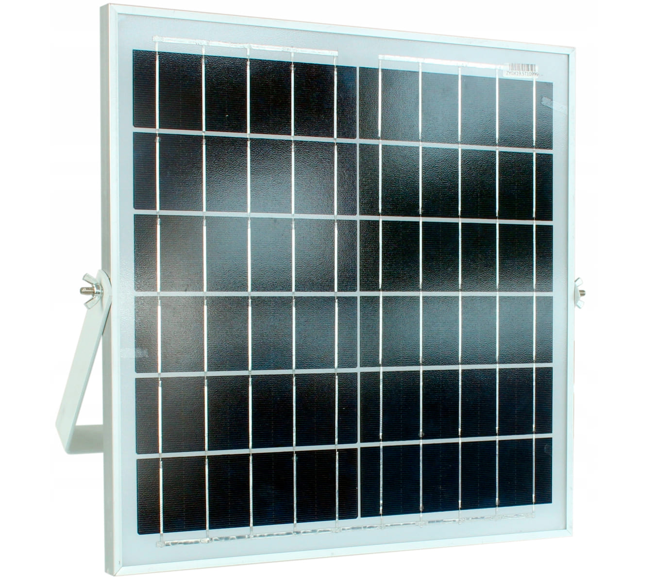 Strålkastare 216 LED 100W 6000 LM med solpanel och fjärrkontroll, IP65, slim - 3