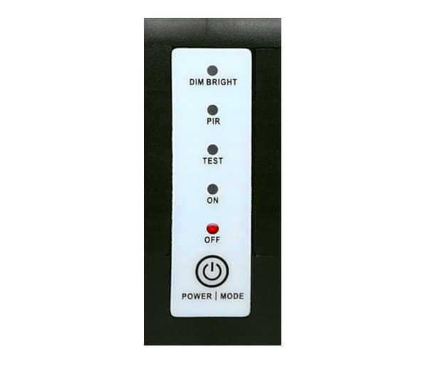 Kompakt LED strålkastare 500 LM av hög kvalitet, med solpanel, rörelsesensor, multifunktion, IP65, slim, Capral - 9