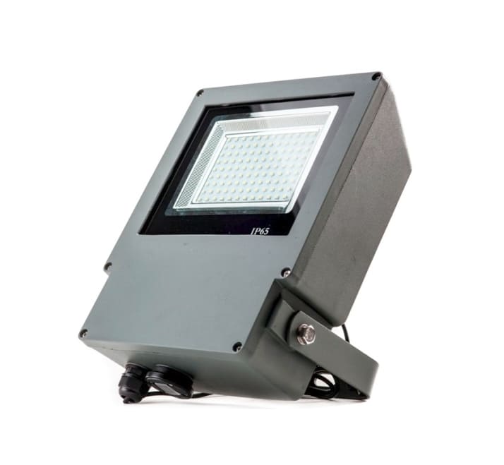 Professionell strålkastare 108st LED SMD (2835) 550 LM med 20W solpanel, 6000mAh batteri, IP65, Capral - 2