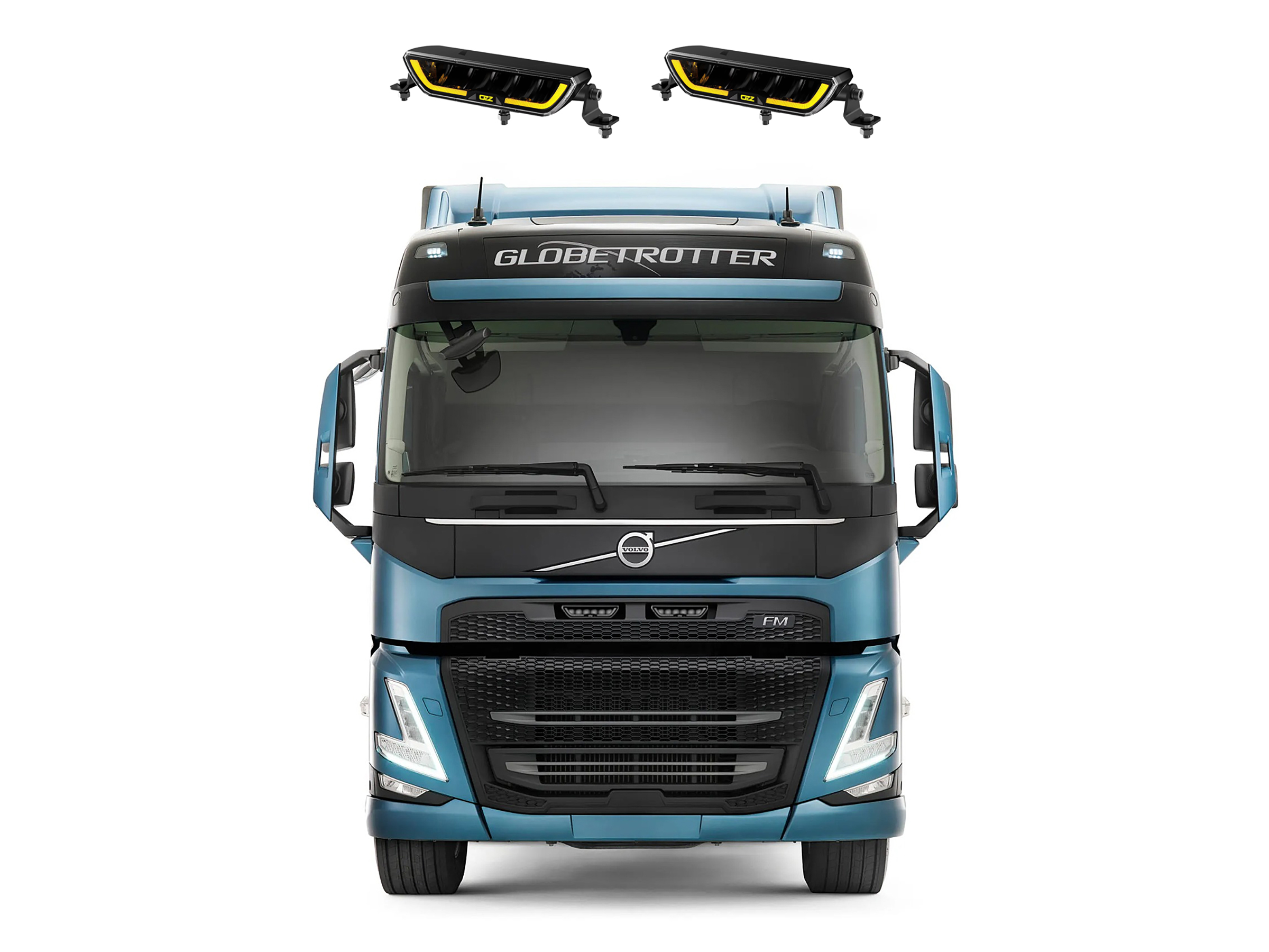 PT-OZZ P9” ledramp  sats för Volvo FM Frontlucka