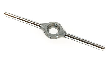 Gängsnittsvrede, svängjärn för gängsnitt M1 - M20, yttre diam. 20 mm, CZTool (Storlek (M) : 45 x 16 mm / M16 - M20)