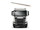 PT-OZZ XB1 P52" för Scania NG ovanför solskyddet