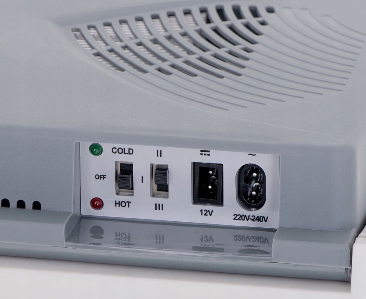 Kylväska, kylbox och värmebox elektriskt 12V / 230V, 28L för fritidshus, båtar, bilar, husvagn, camping m.m. - 7