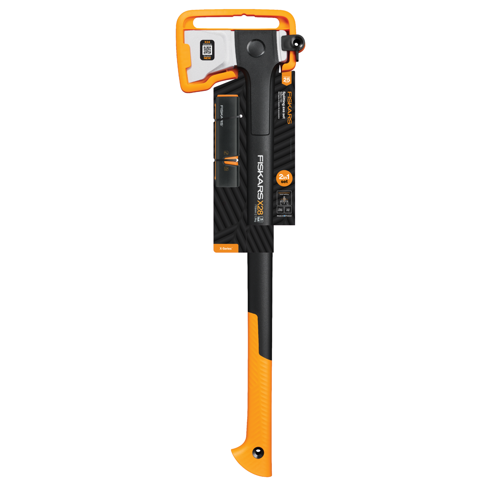 Klyvyxa 71 cm 1800g med slip, FiberComp-skaft, Fiskars X28