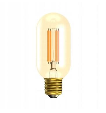 Vintage glödlampor LED E27 T44 4W 360lm, 2500K varmt gulaktigt ljus, 4st - 2