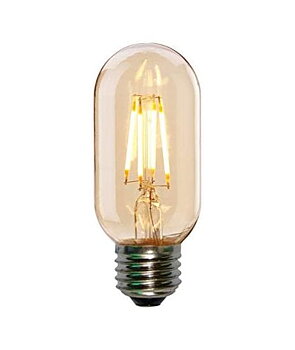 Vintage glödlampor LED E27 T44 4W 360lm, 2500K varmt gulaktigt ljus, 4st