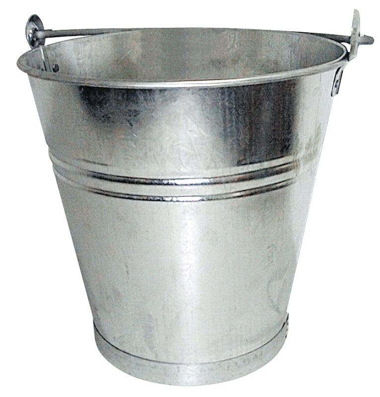 Hink, metallhink bygghink 14 l, 36 x 32 cm