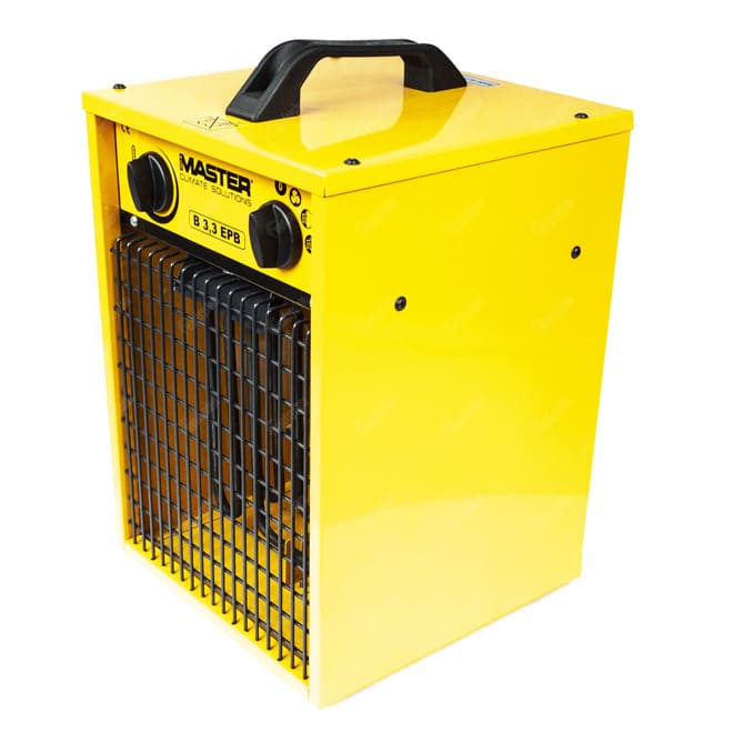 Byggfläkt 3.3 kW 230V med Termostat och Överhettningsskydd, Master - 9