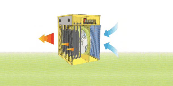 Byggfläkt 3.3 kW 230V med Termostat och Överhettningsskydd, Master - 11