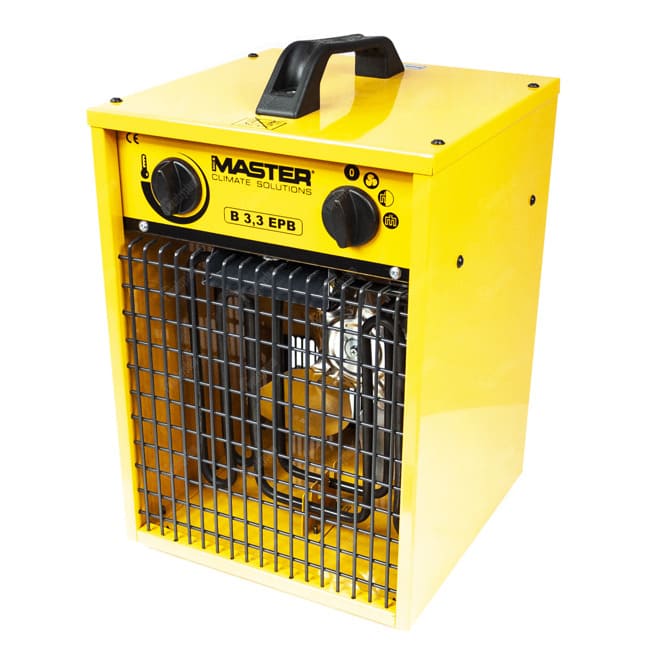 Byggfläkt 3.3 kW 230V med Termostat och Överhettningsskydd, Master - 5