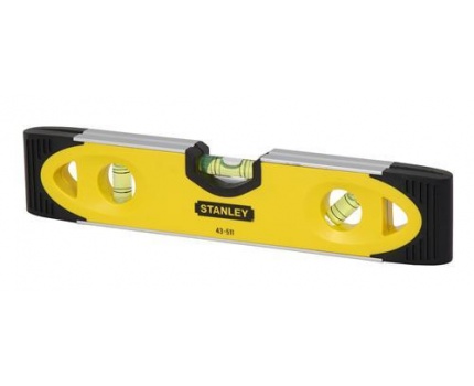 Vattenpass STANLEY TOPRPEDO SHOCKPROOF, magnetiskt, 3 libeller, slagtålig